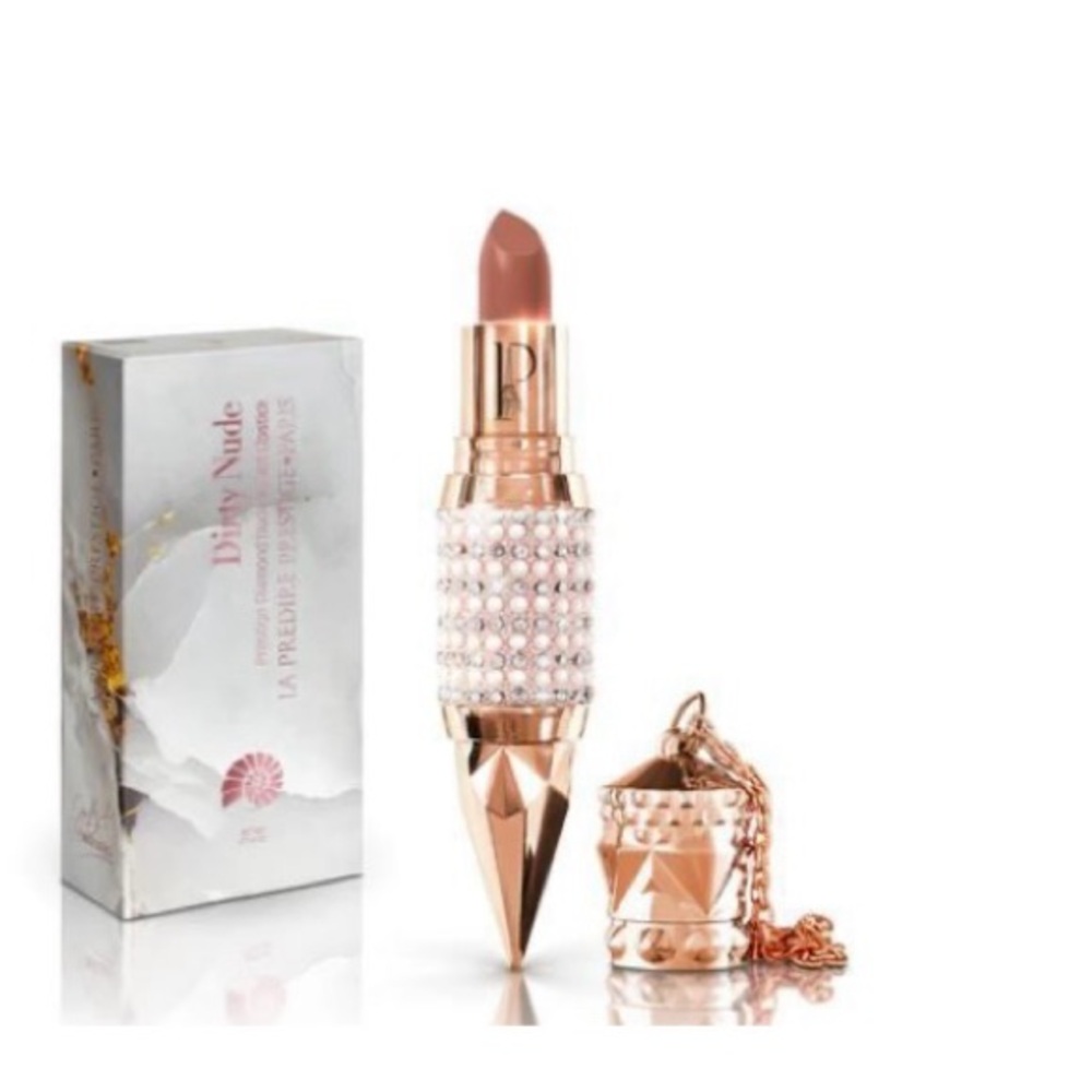 La Prestige Paris Prestige Diamond Nude Velvet Lipstick •Dirty Nude